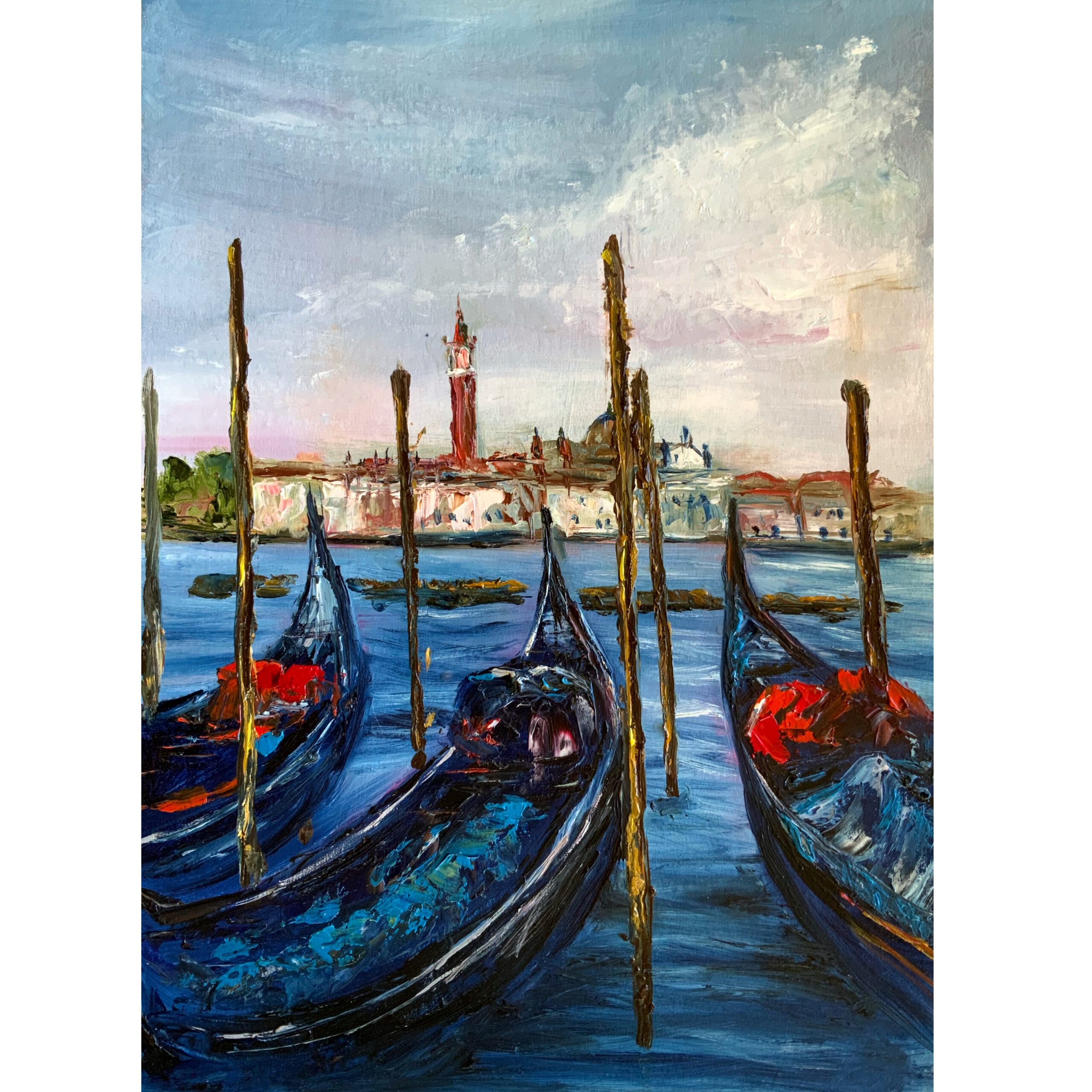 Venice – Original Oil Painting (40×30 cm)